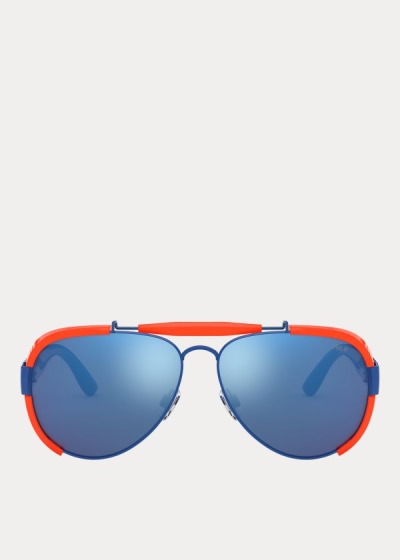 Gafas De Sol Polo Ralph Lauren Hombre Azules - Fluorescent Pilot - ELYHU3628